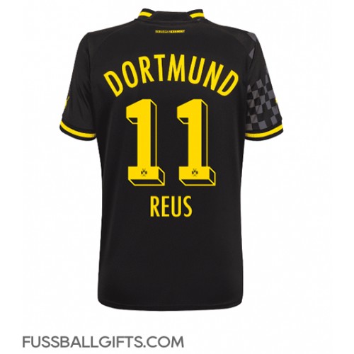 Borussia Dortmund Marco Reus #11 Fußballbekleidung Auswärtstrikot Damen 2022-23 Kurzarm